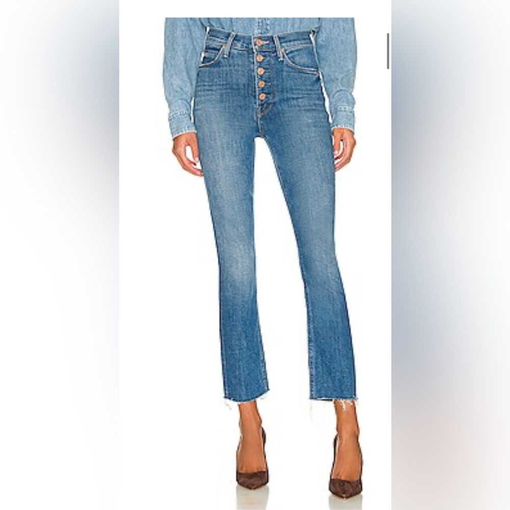 Mother The Pixie Dazzler Ankle Fray - size 27